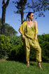 Silk Habotai Tyler Drop Crotch Pant Vacances
